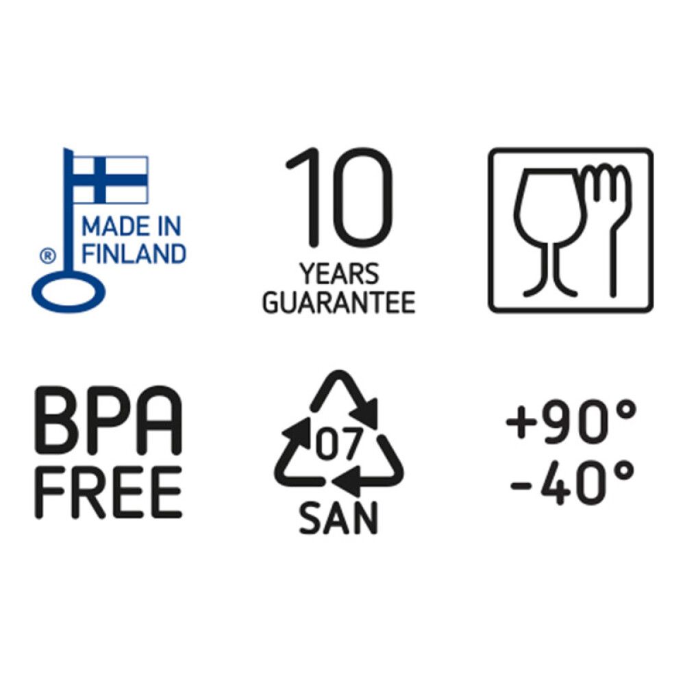 Kaas SmartStore Compact säilituskarbile L läbipaistev 40 x 29,5 x 2,6 cm