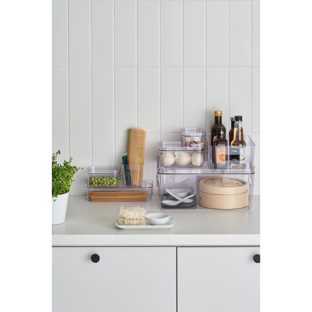 Kaas SmartStore Compact säilituskarbile L läbipaistev 40 x 29,5 x 2,6 cm