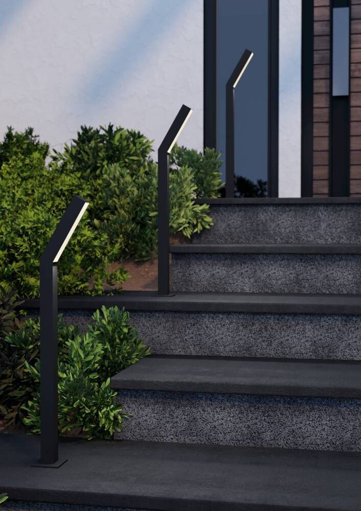 Postvalgusti Eglo Ugento 79 cm must/valge