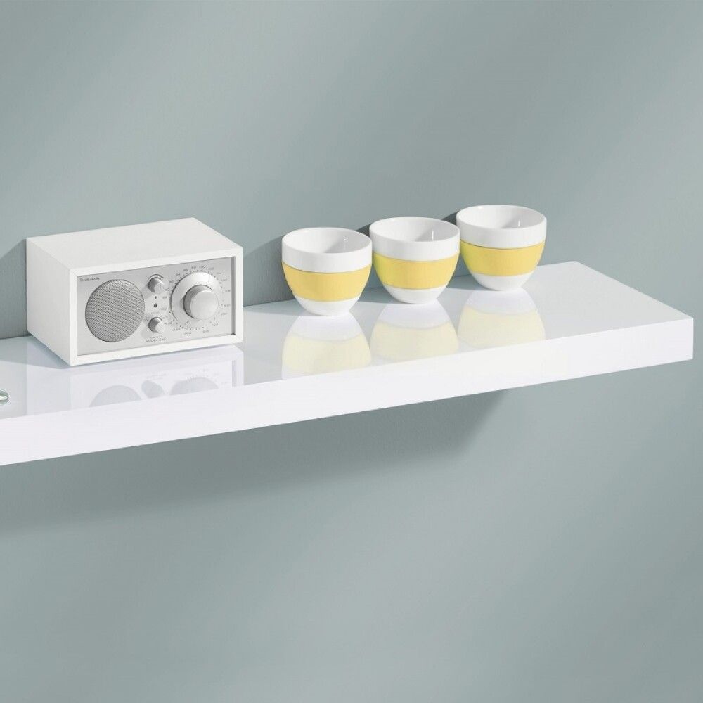 Riiul Big Boy Dolle kõrgläikega valge 900 x 250 x 50 mm