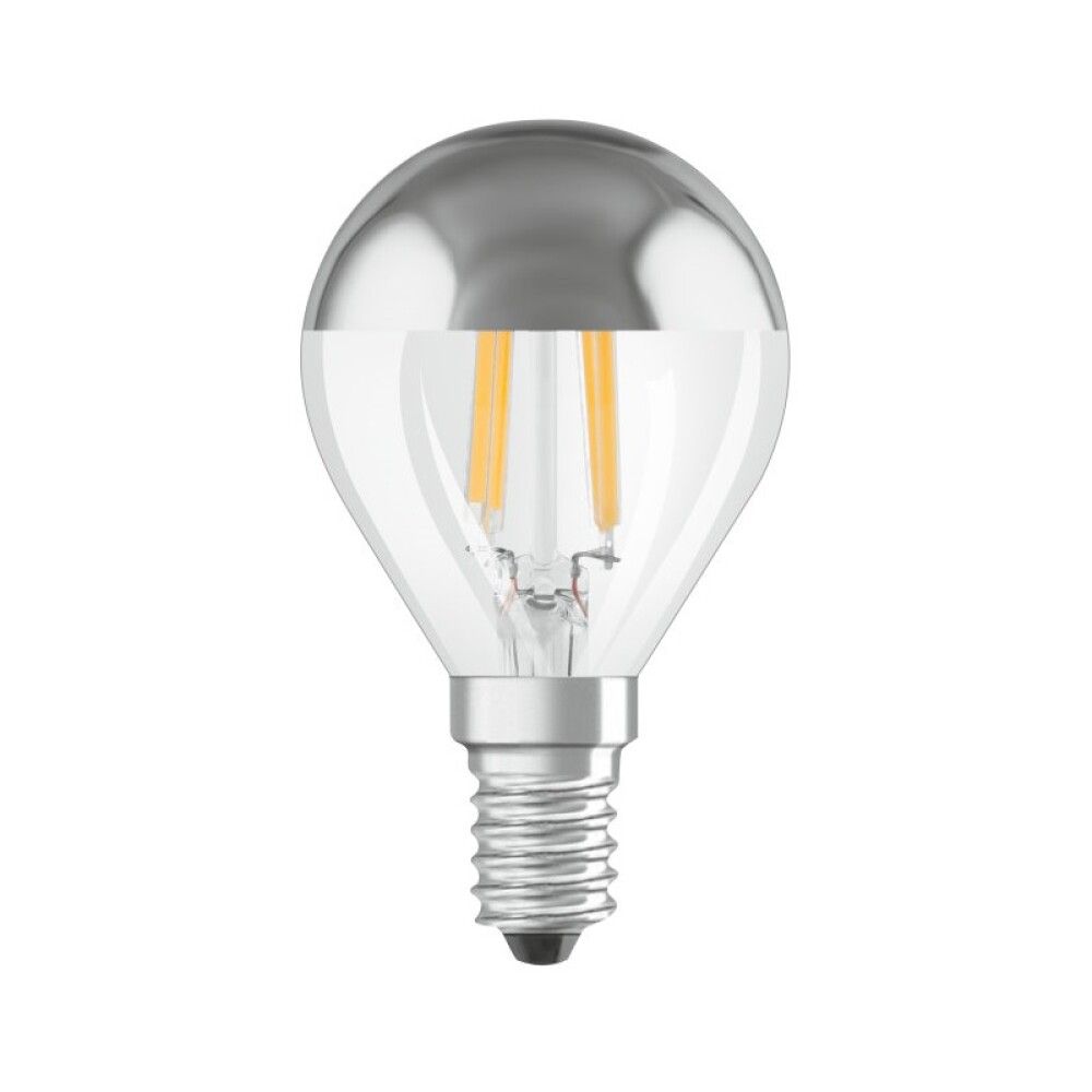 LED-lamp Osram Retrofit Classic P 31 4 W/2700K E14 hõbedane