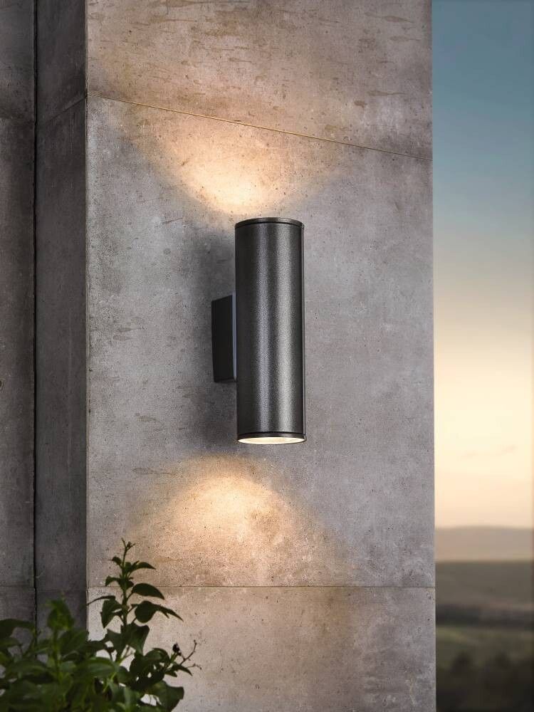 LED-välisvalgusti Eglo Riga antratsiit 20 cm