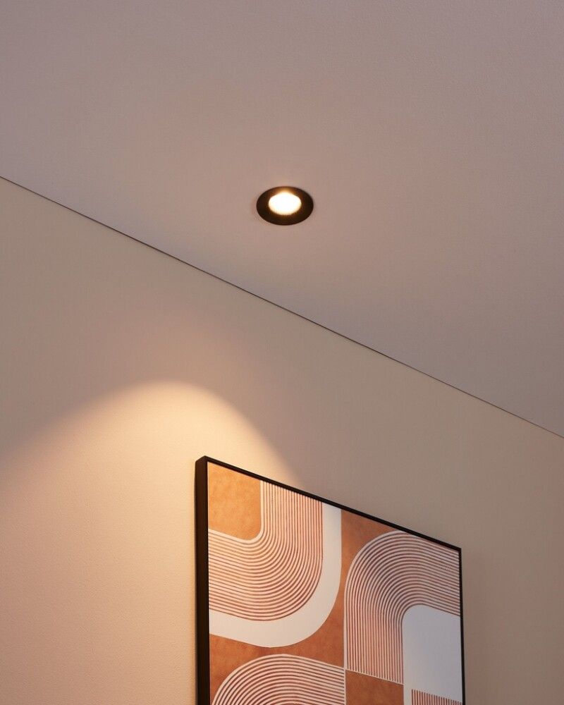 Süvistatav LED-kohtvalgusti Eglo Saliceto, must