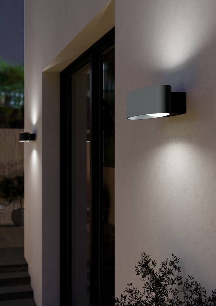 LED-välisvalgusti Eglo Chinoa antratsiit