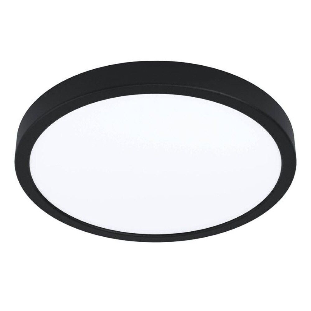 LED-laevalgusti Eglo Connect Fueva-Z Ø 28,5 cm must