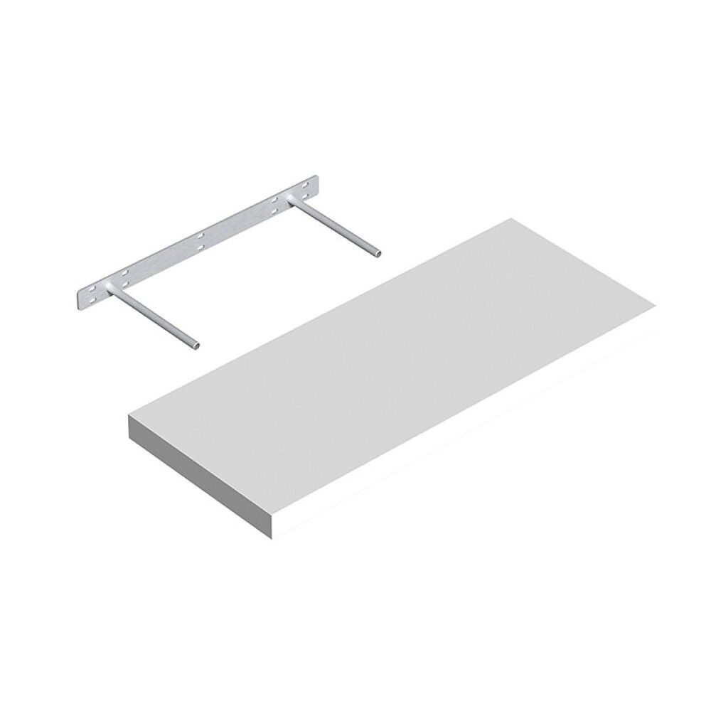 Seinariiul Regalux XL4 valge 60 x 24 x 3,8 cm