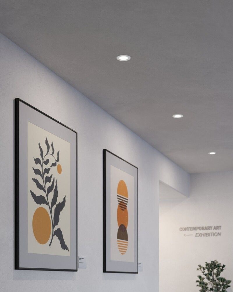 Süvistatav kohtvalgusti Eglo Fueva 5 LED valge