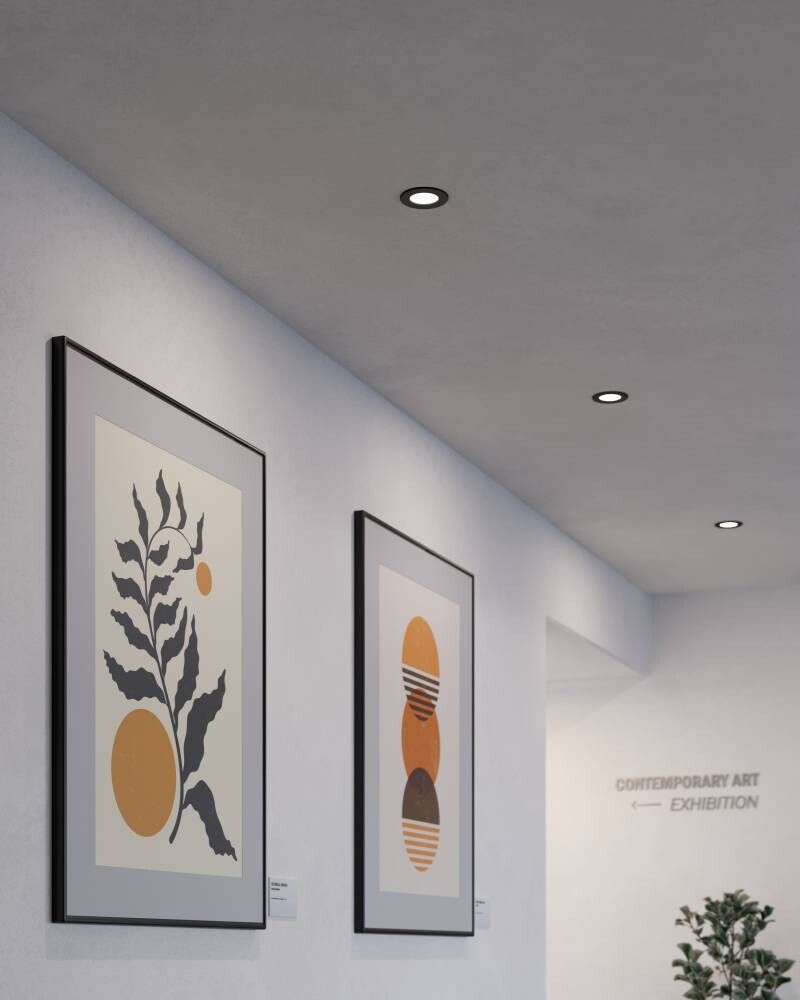 Süvistatav kohtvalgusti Eglo Fueva 5 LED must