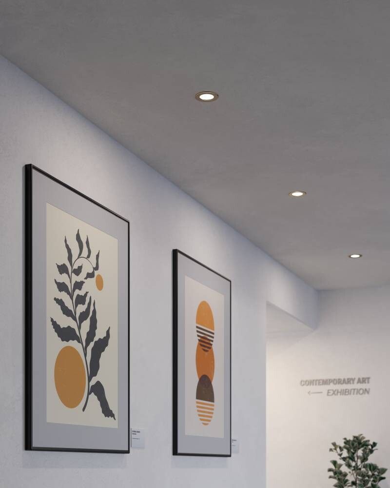 Süvistatav kohtvalgusti Eglo Fueva 5 LED Ø 117 mm, 700 lm, teras