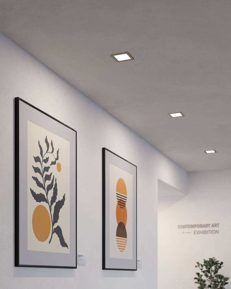 Süvistatav kohtvalgusti Eglo Fueva 5 LED 117 x 117 mm, teras