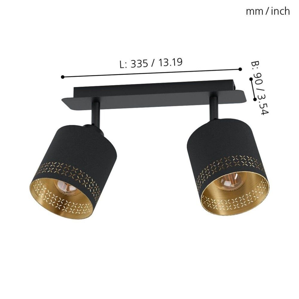 Kohtvalgusti Eglo Esteperra 2-osaline