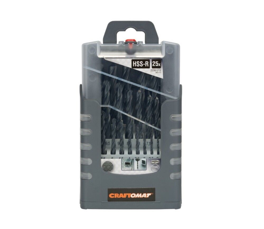 Metallipuuride komplekt HSS-R 25-osaline