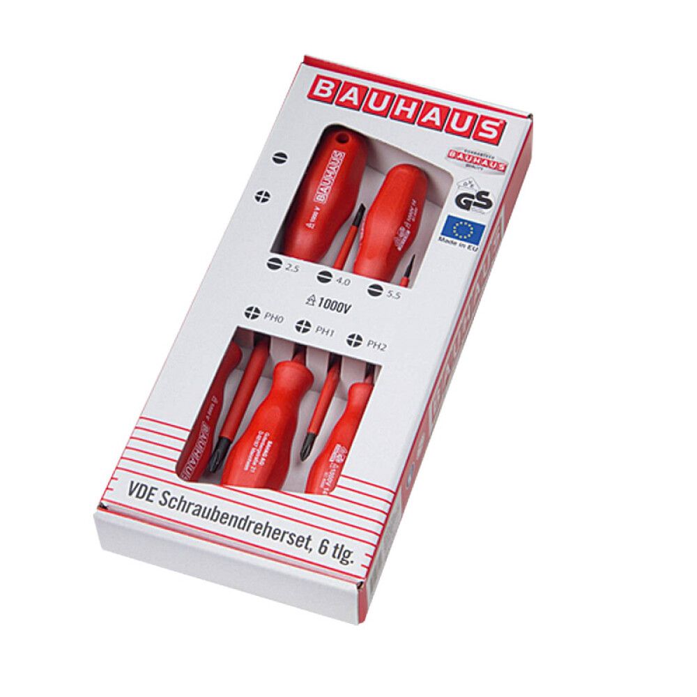 Kruvikeerajate komplekt BAUHAUS 6 tk