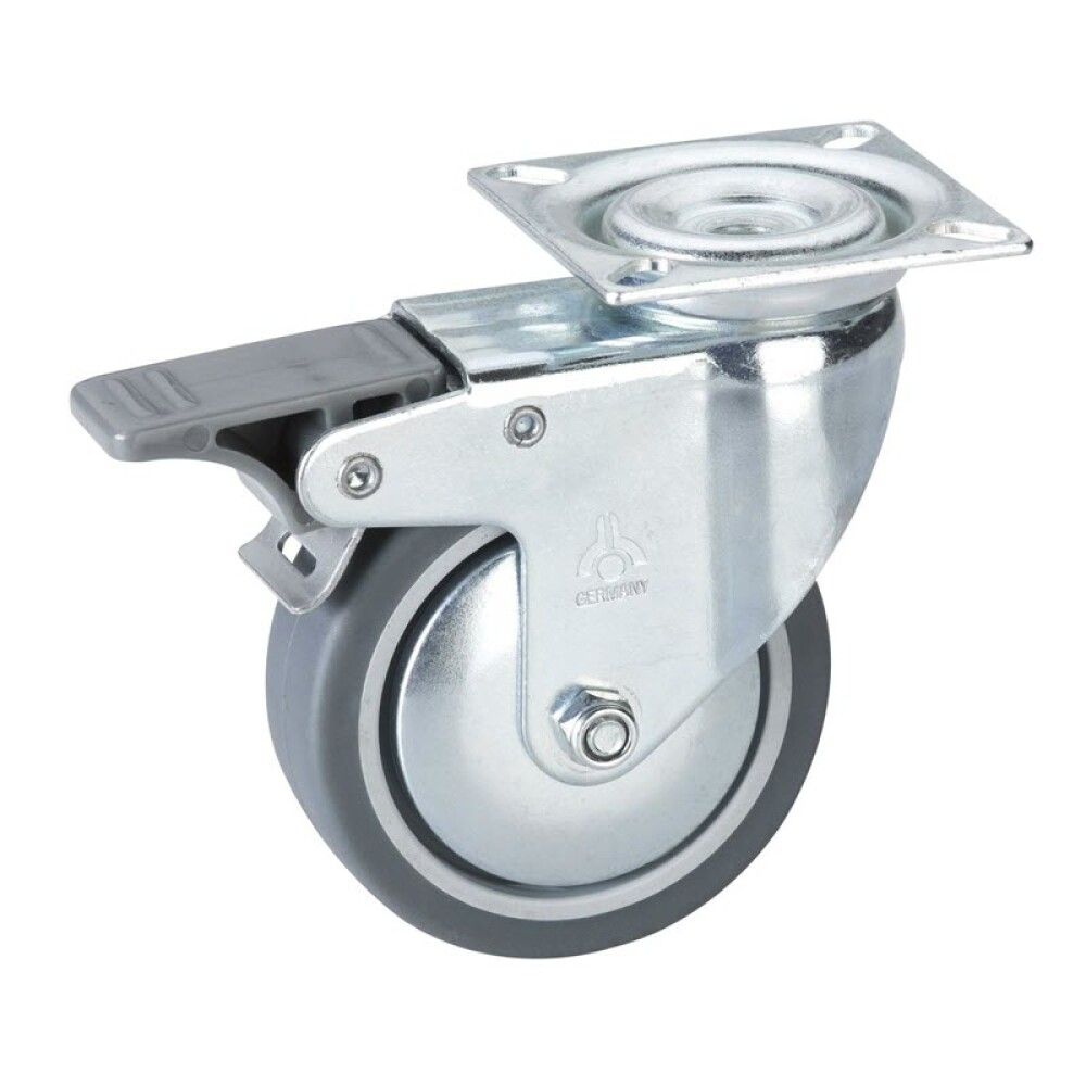 Mööbliratas Stabilit Ø 75 mm piduriga