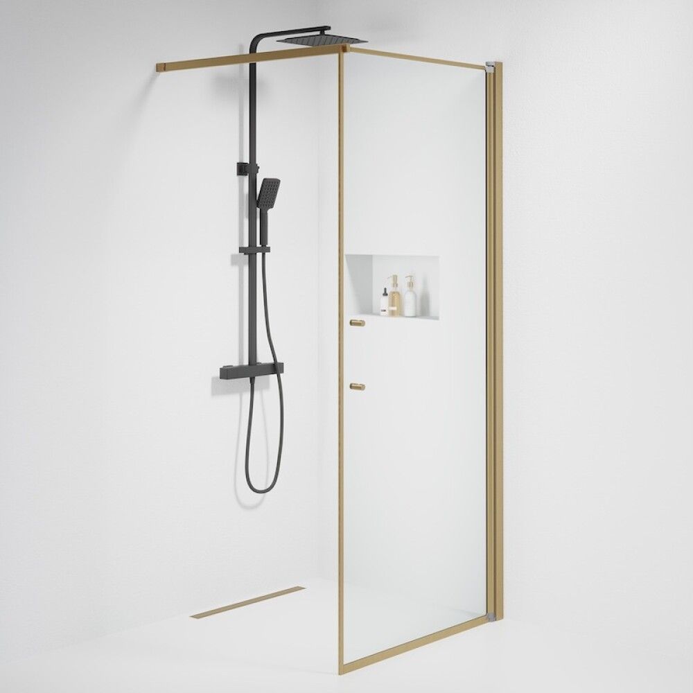 Dušiukse magnetprofiil Camargue Skärgård harjatud messing