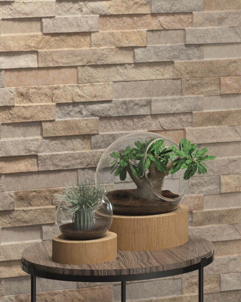 Viimistluskivi El molino Canyon Mix 20 x 60 cm beež