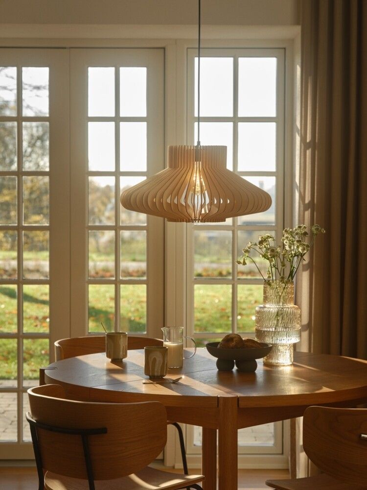 Rippvalgusti Nordlux Manago Nature Ø 50 cm