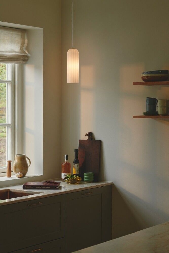 Rippvalgusti Nordlux Miella valge