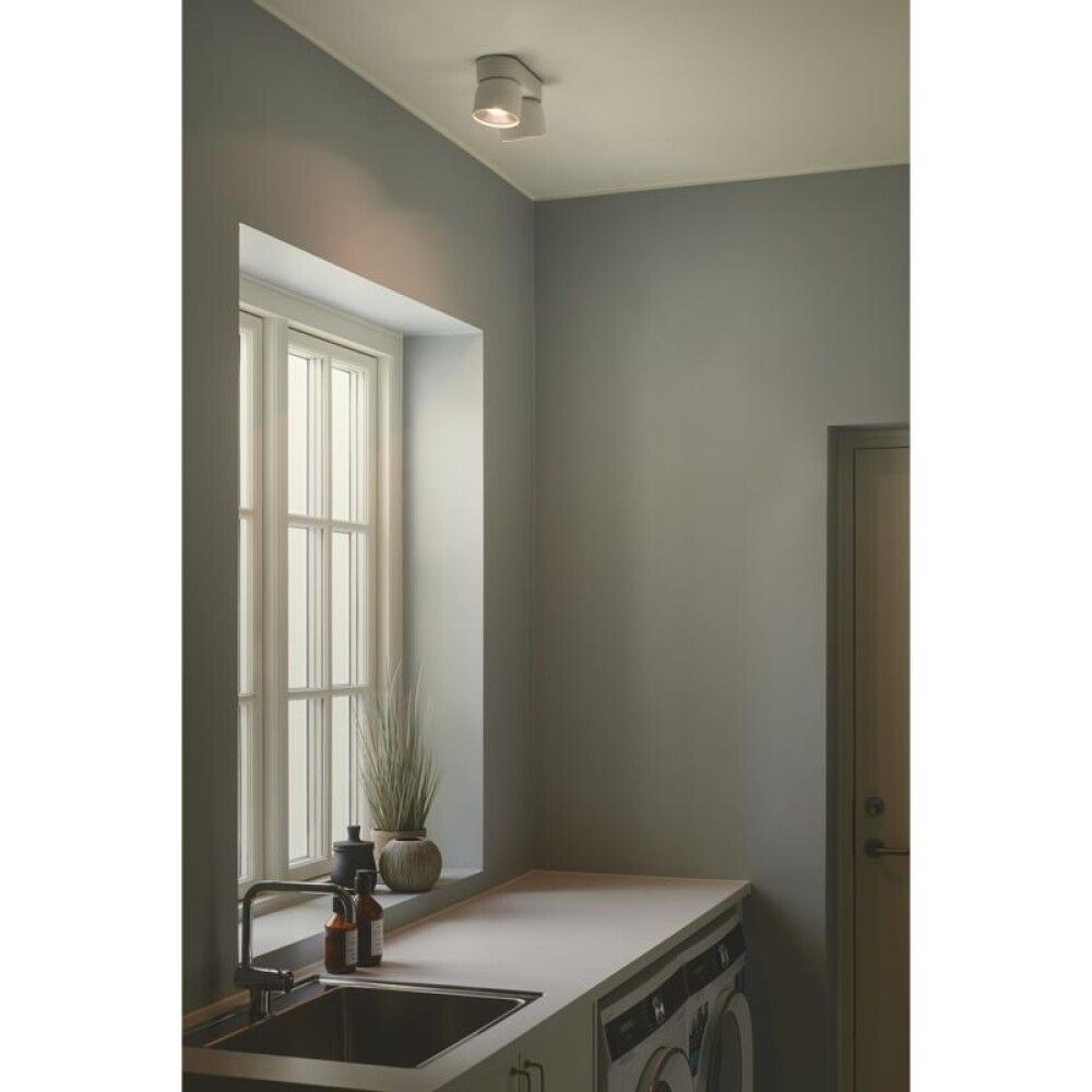 Kohtvalgusti Nordlux Pitcher 2-os valge Valge