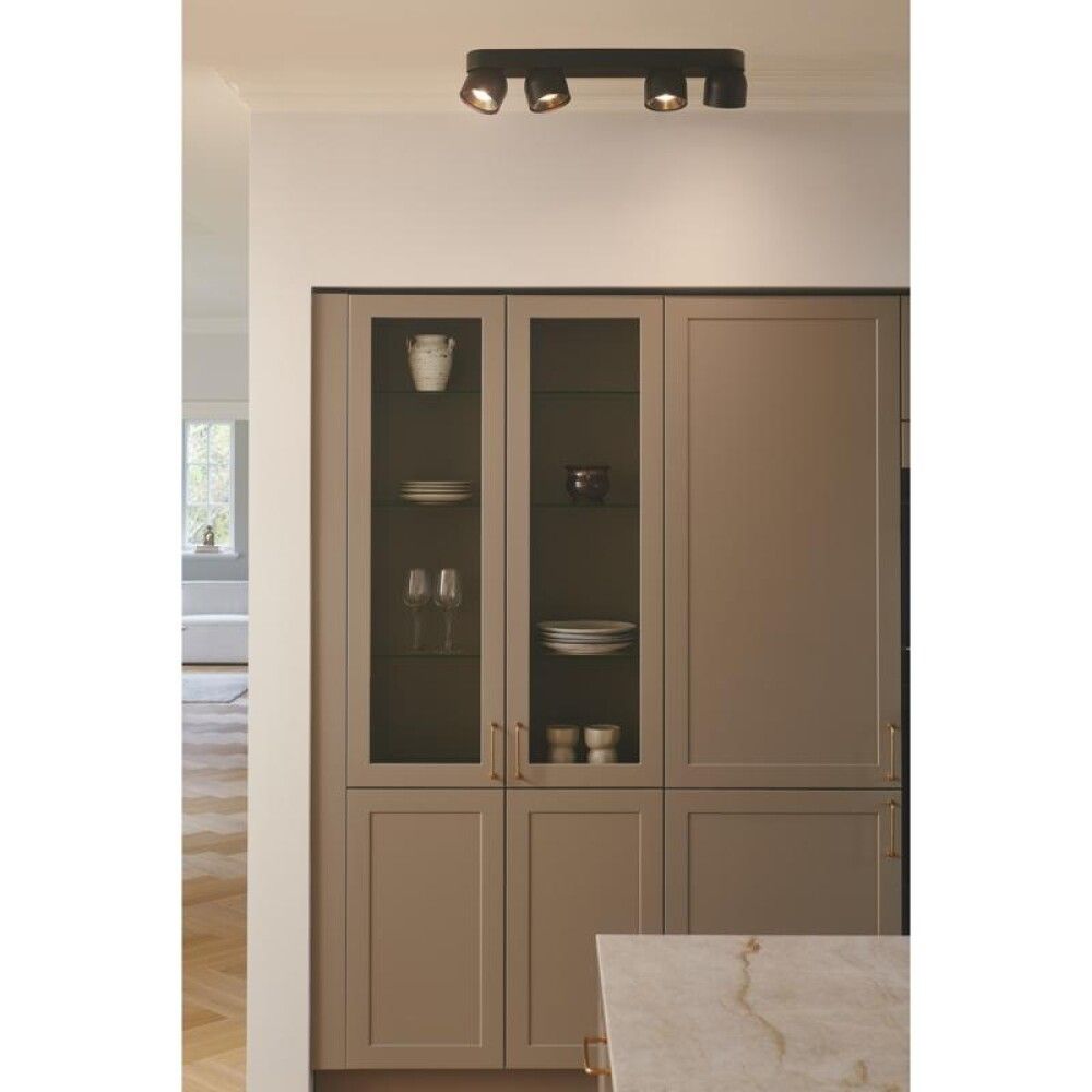 Kohtvalgusti Nordlux Pitcher 4-osaline valge Must