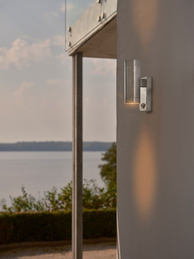 Välisseinavalgusti Nordlux Tin Maxi Double Sensor tsingitud