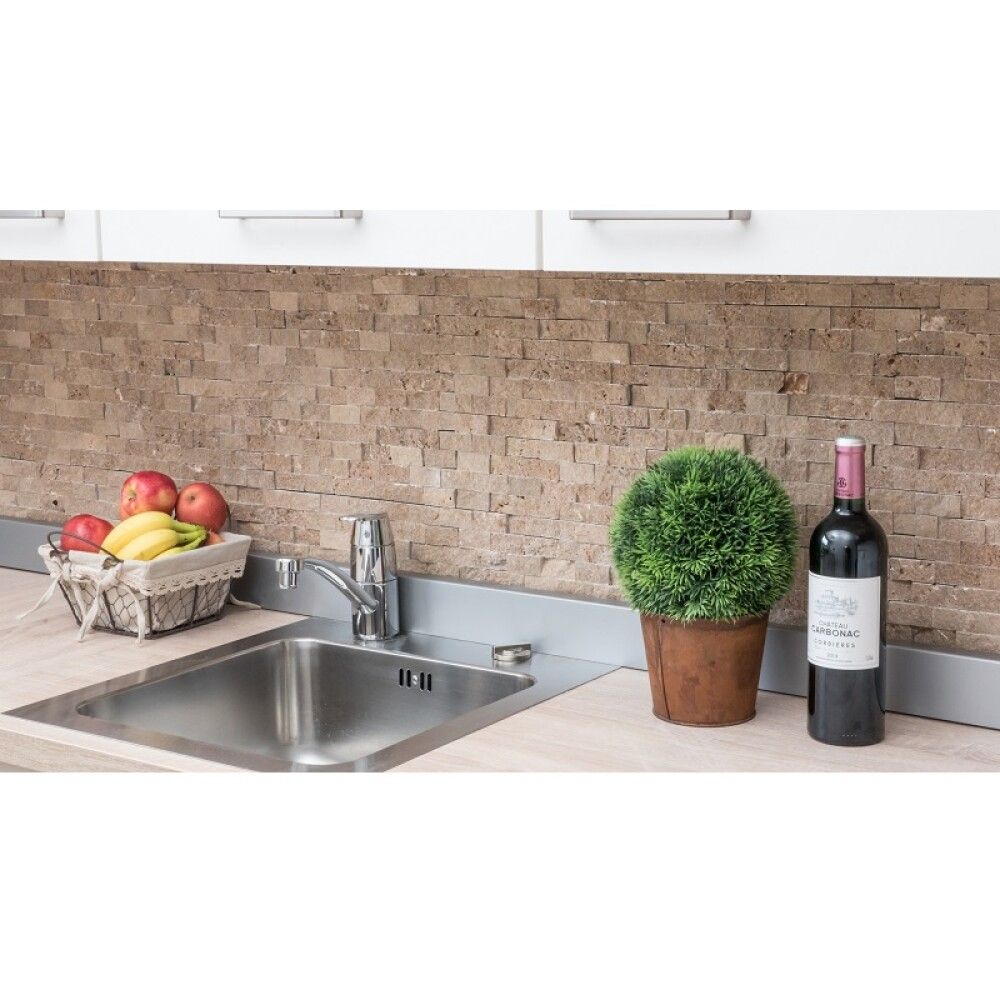 Mosaiik Brick Splitface 3D pruun 30,5 x 29 cm