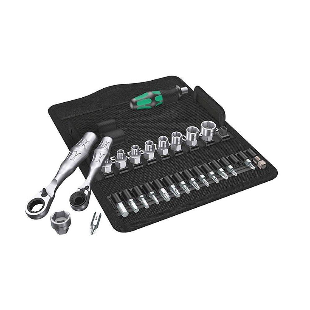 Tarvikute komplekt Wera Zyklop Mini 27-osaline