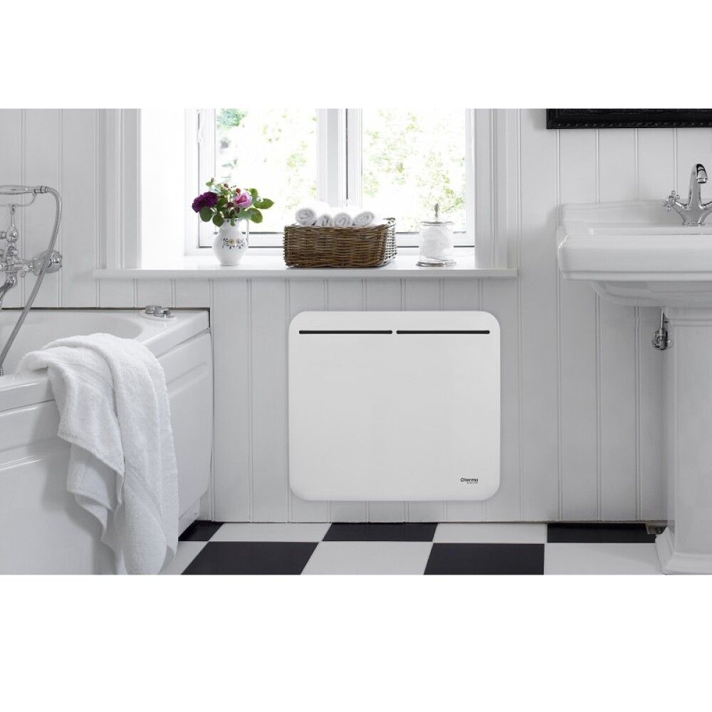 Elektriradiaator Termo Steel 1000 W valge
 43 × 51,5 × 6,5 cm