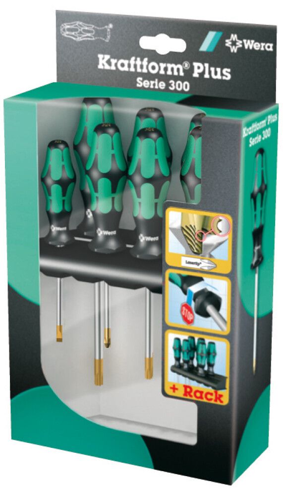 Kruvikeerajatekomplekt Wera 335/350/367/7