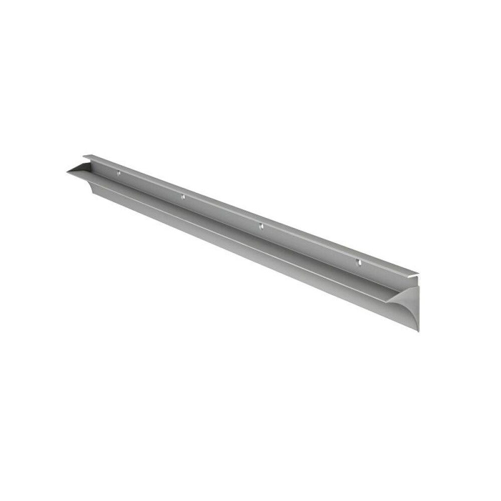 Riiulikandur Wood hõbedane 800 x 47 x 40 mm