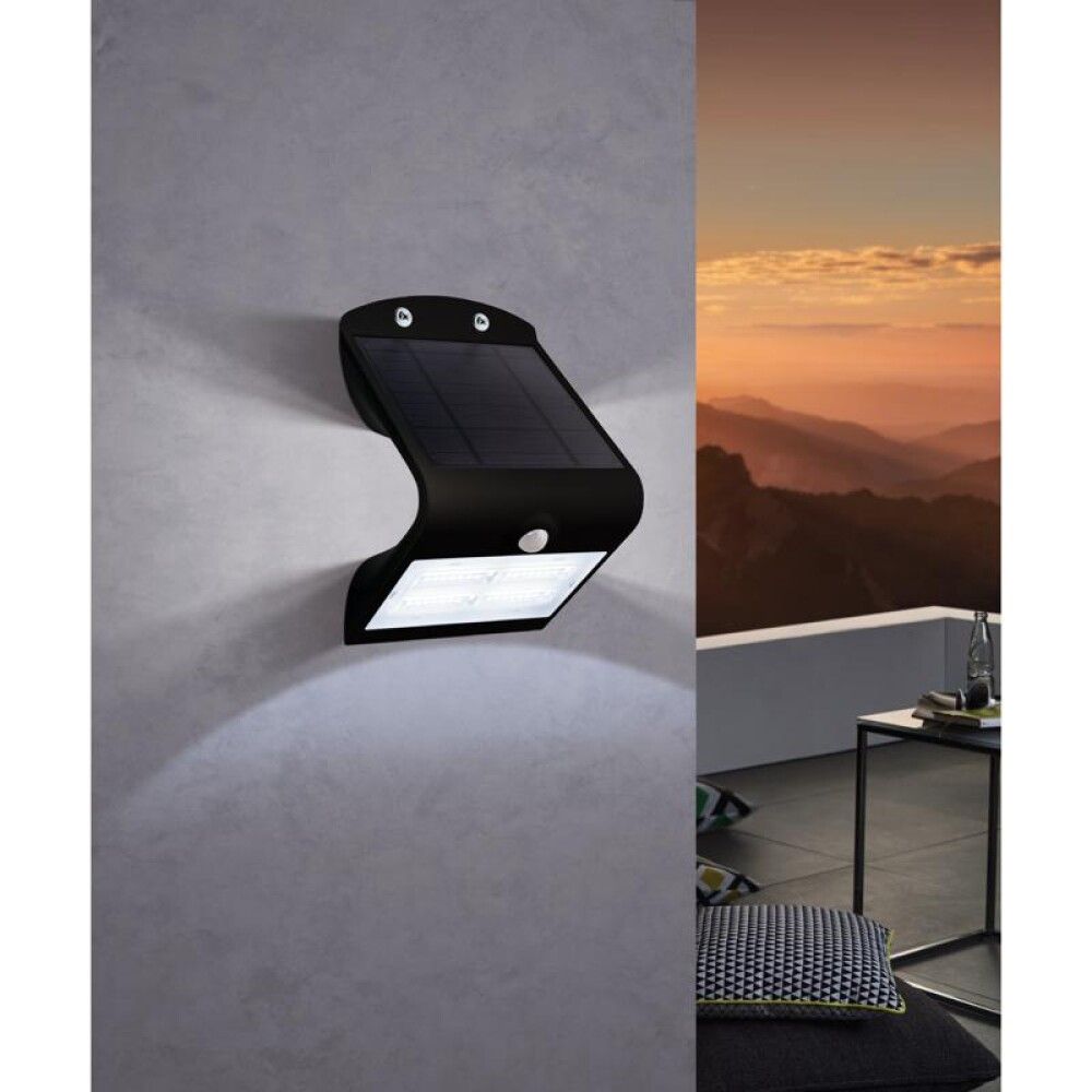 Päikesepatareiga LED-seinavalgusti Eglo Lamozzo