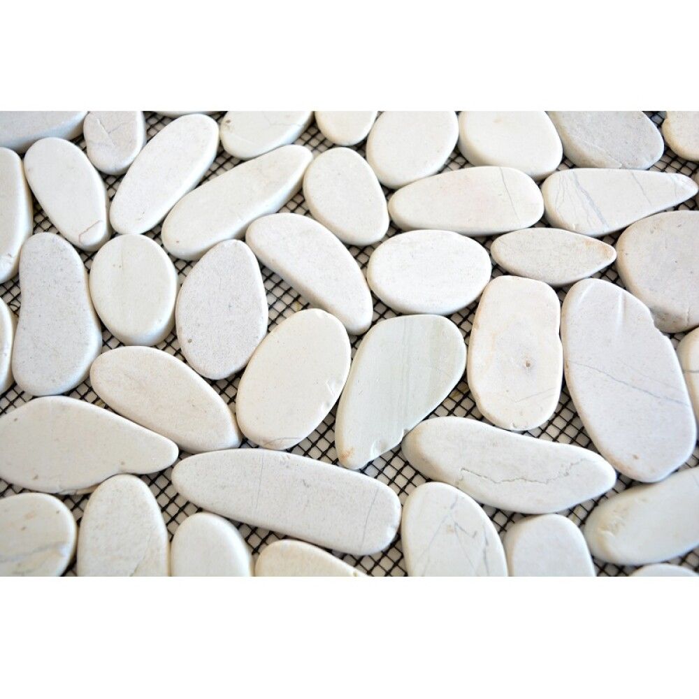 Looduskivimosaiik Kiesel XKS IN14, valge 30,5 x 30,5 cm