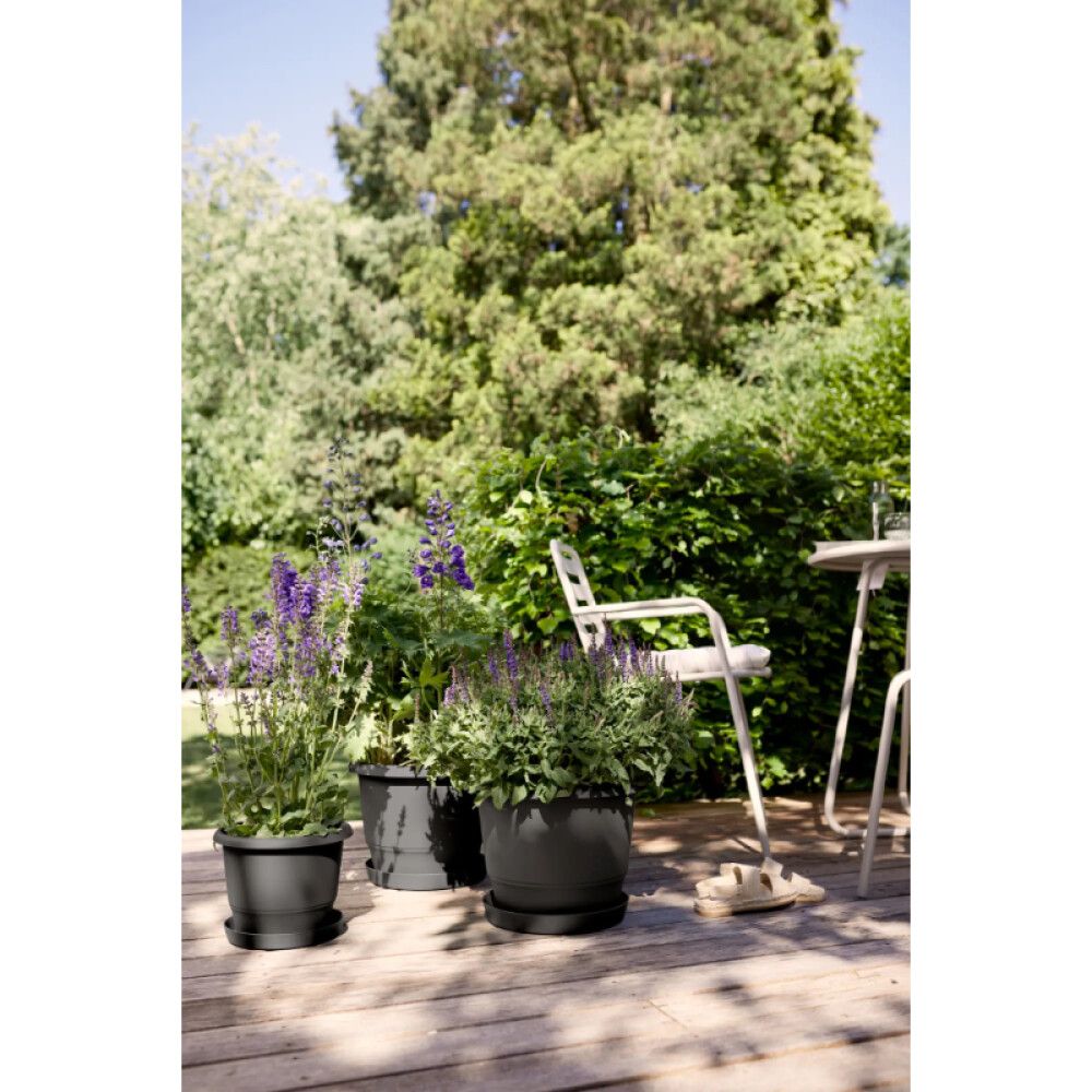 Õuepott Elho Amiga Ø 40 cm, antratsiit