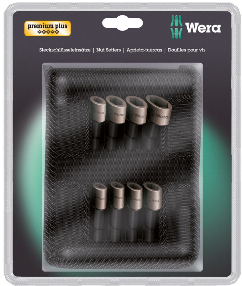 Padrunite komplekt Wera 8-osaline