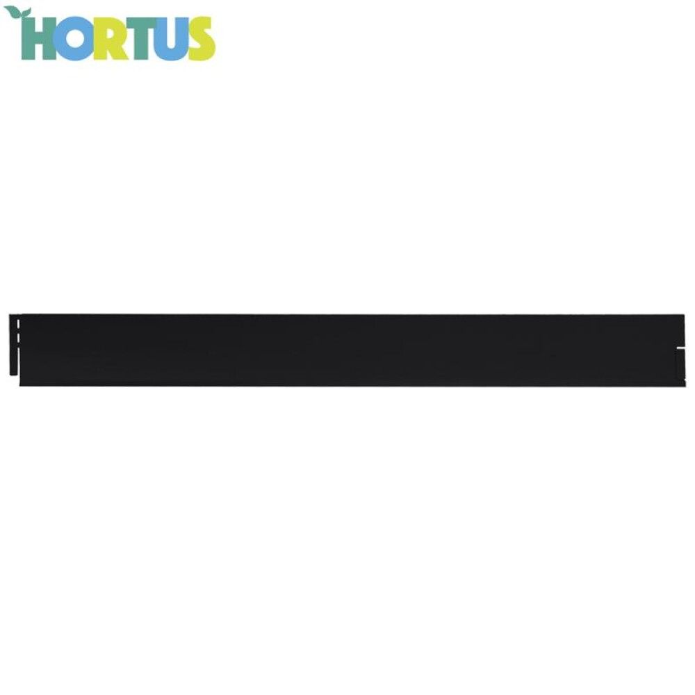 Lillepeenra piirded 4tk/pk, 13 x 118 cm, must