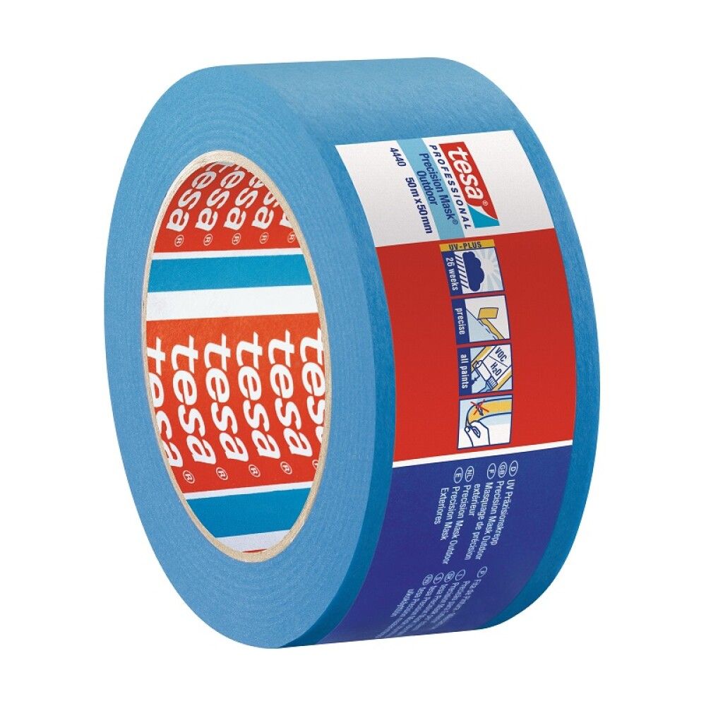 Maalriteip Tesa Outdoor Preciision 50 m x 50 mm