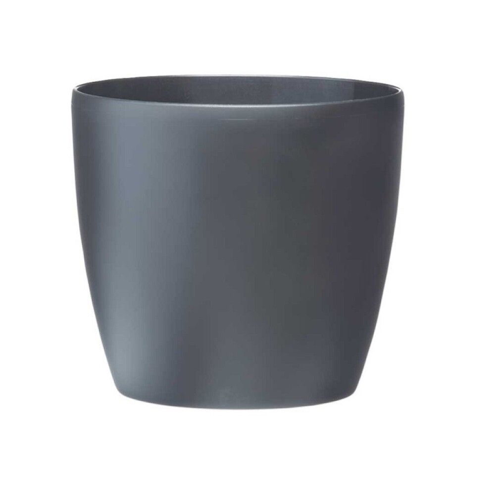 Ümbrispott Brussels Mini Ø 12,5 cm, tumehall