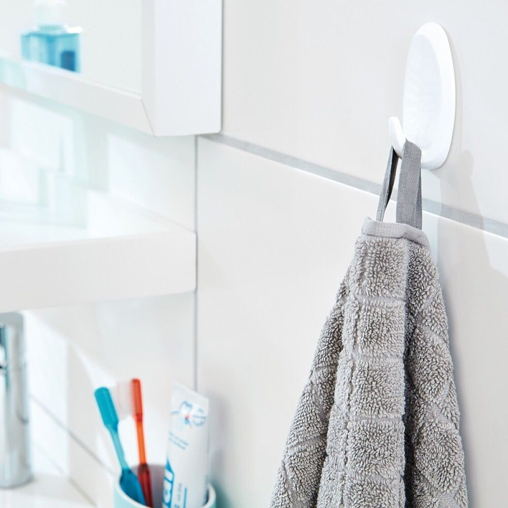 Nagi tesa® Powerstrips Oval valge 2 tk