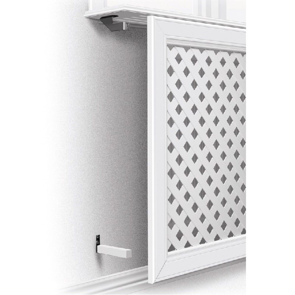 Radiaatori katte kinnituskomplekt Lundbergs valge