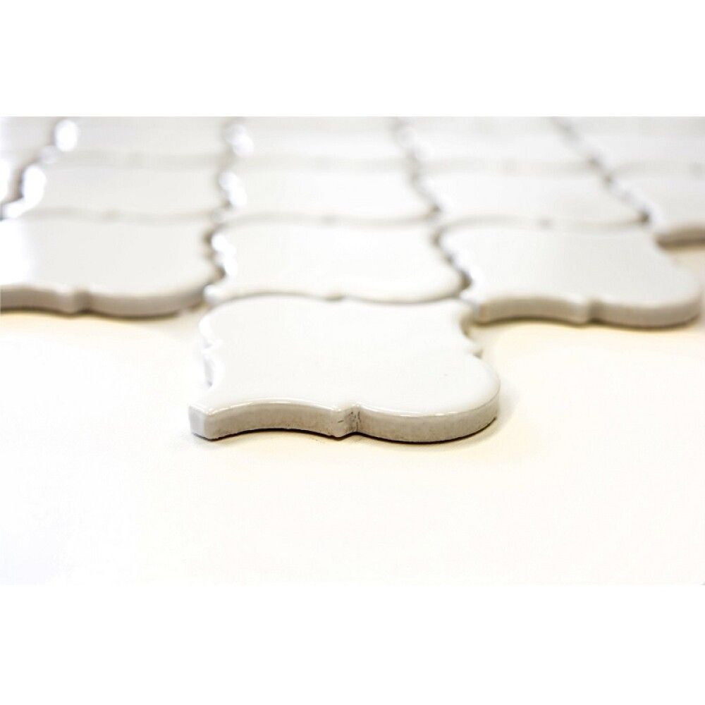 Mosaiik Florentine 29,3 x 24,5 cm Valge Läikiv