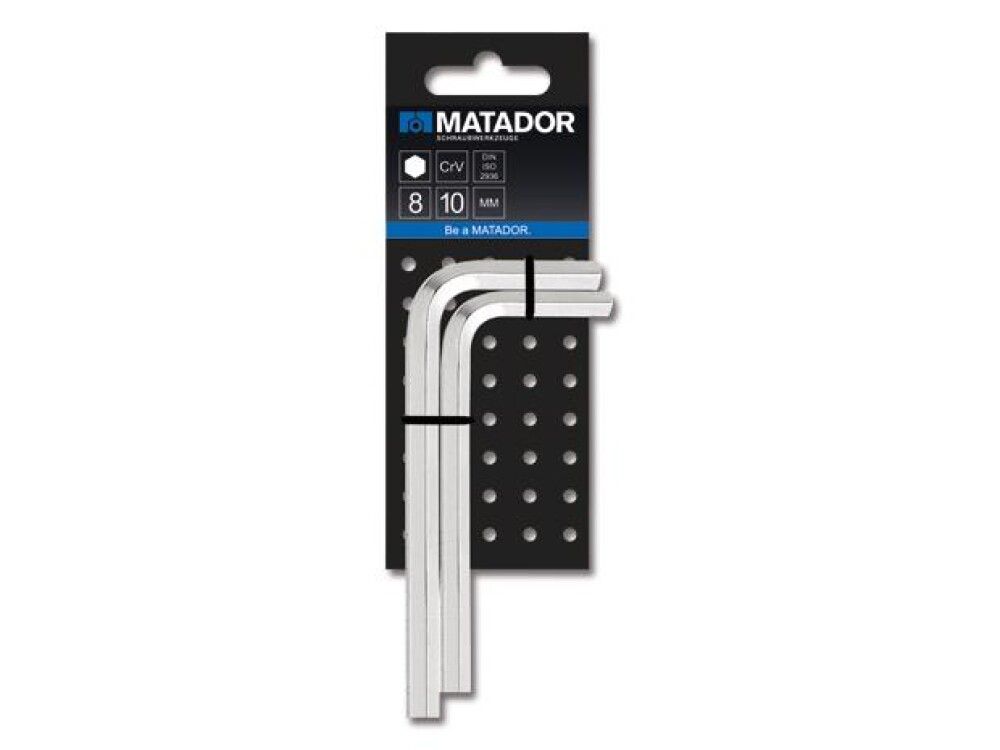 Kuuskantvõtmete komplekt 8; 10 mm