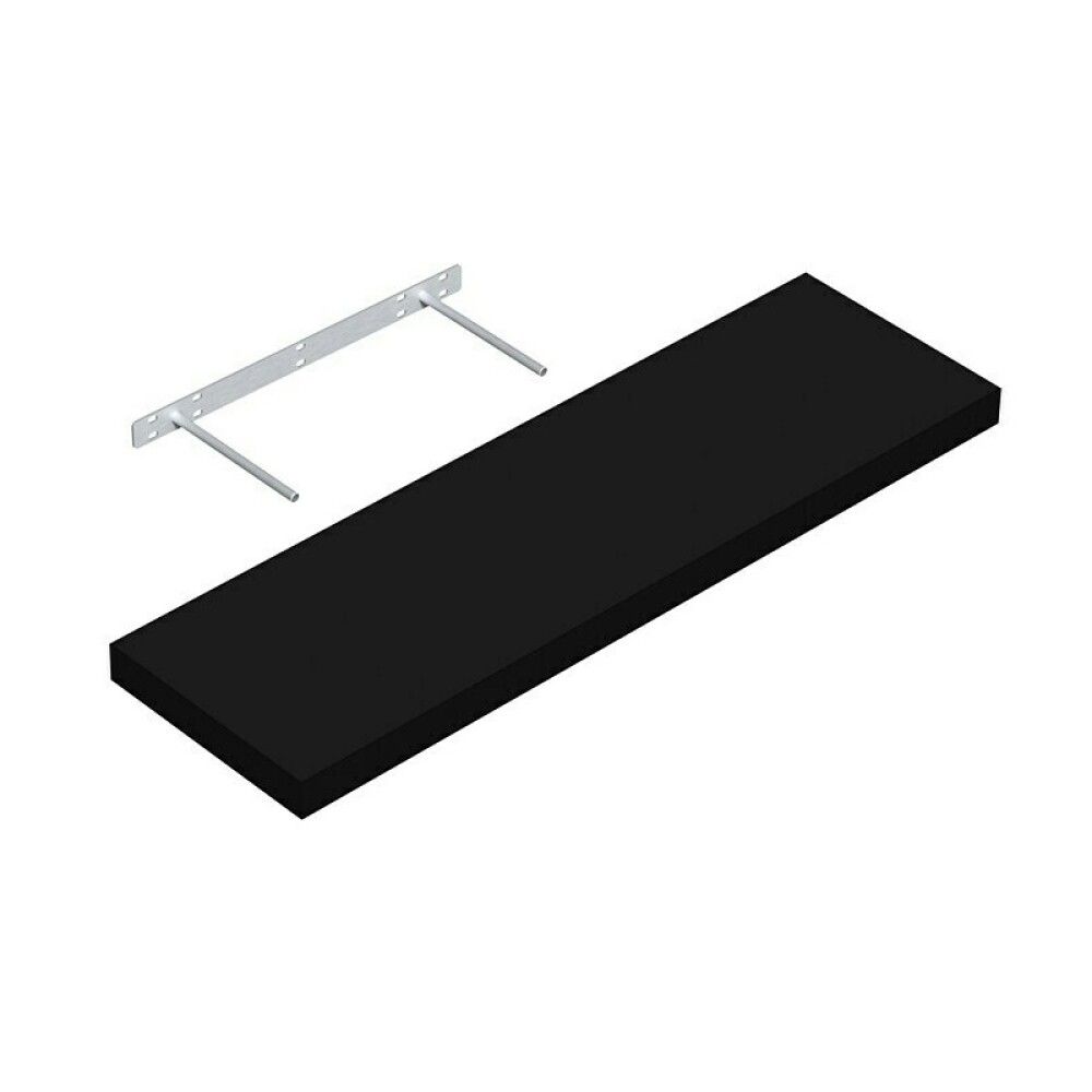 Seinariiul Regalux XL4 must 80 x 24 x 3,8 cm