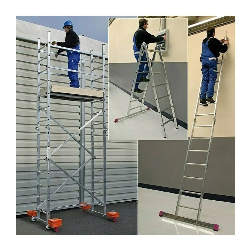 Kokkupandav ehitustelling Krause Corda töökõrgus 4,85 m