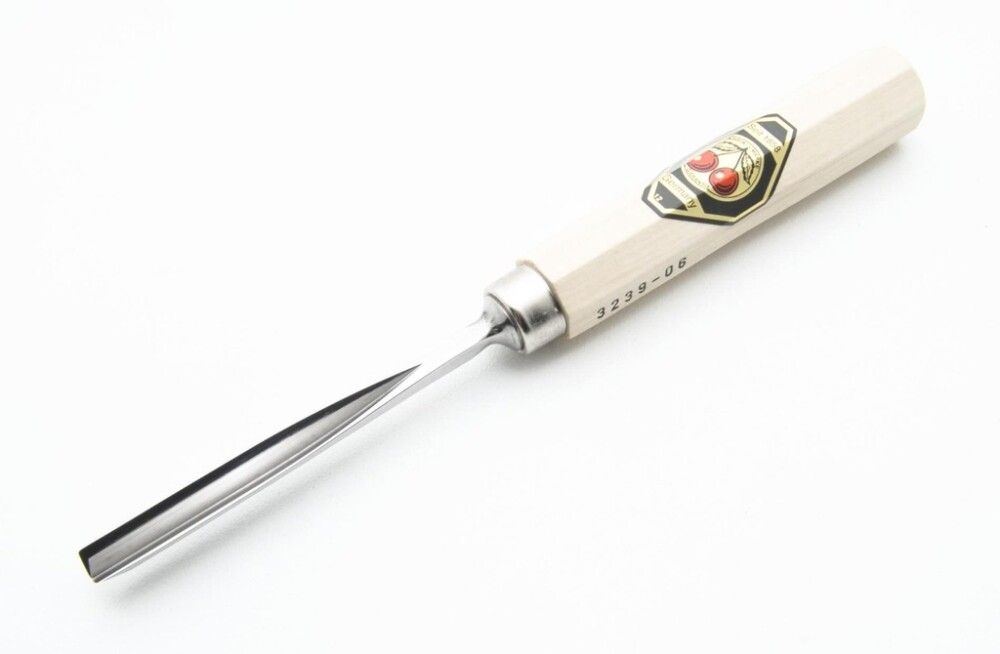 Nikerduspeitel Kirchen V-teraga 6 mm