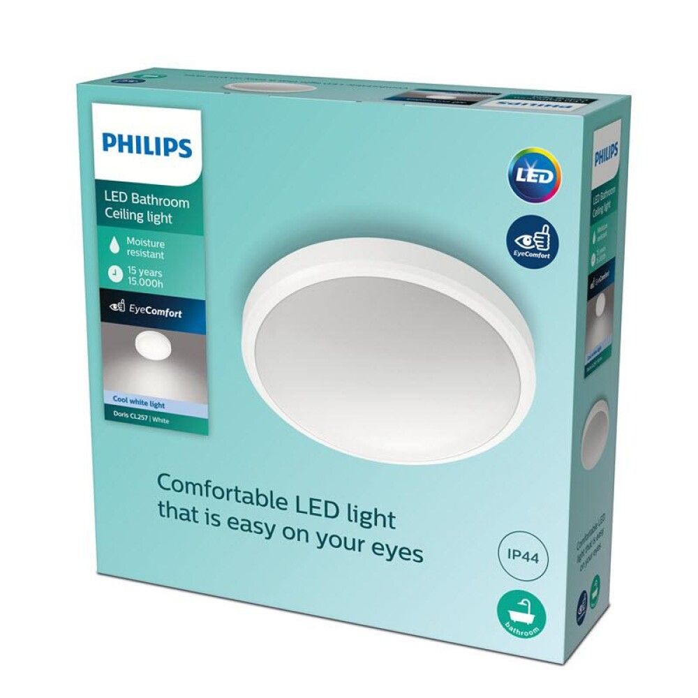 Vannitoavalgusti Philips Doris CL257, 17 W, valge