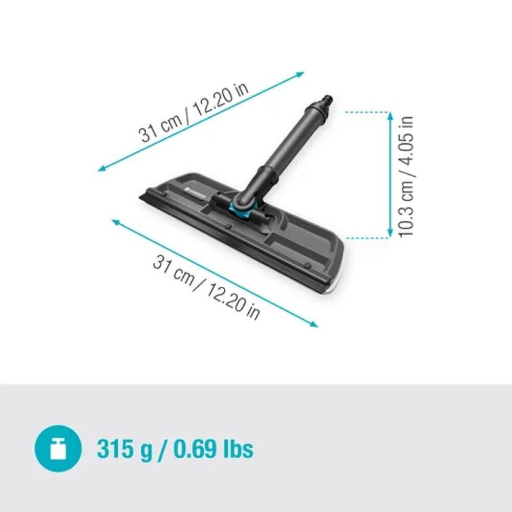Aknapesuhari Gardena Cleansystem 31 cm