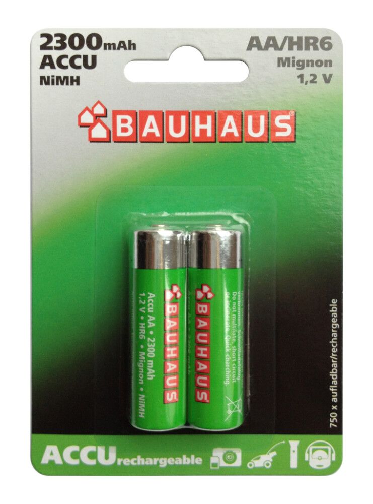 Patarei Bauhaus AA/HR6 2 tk/pk