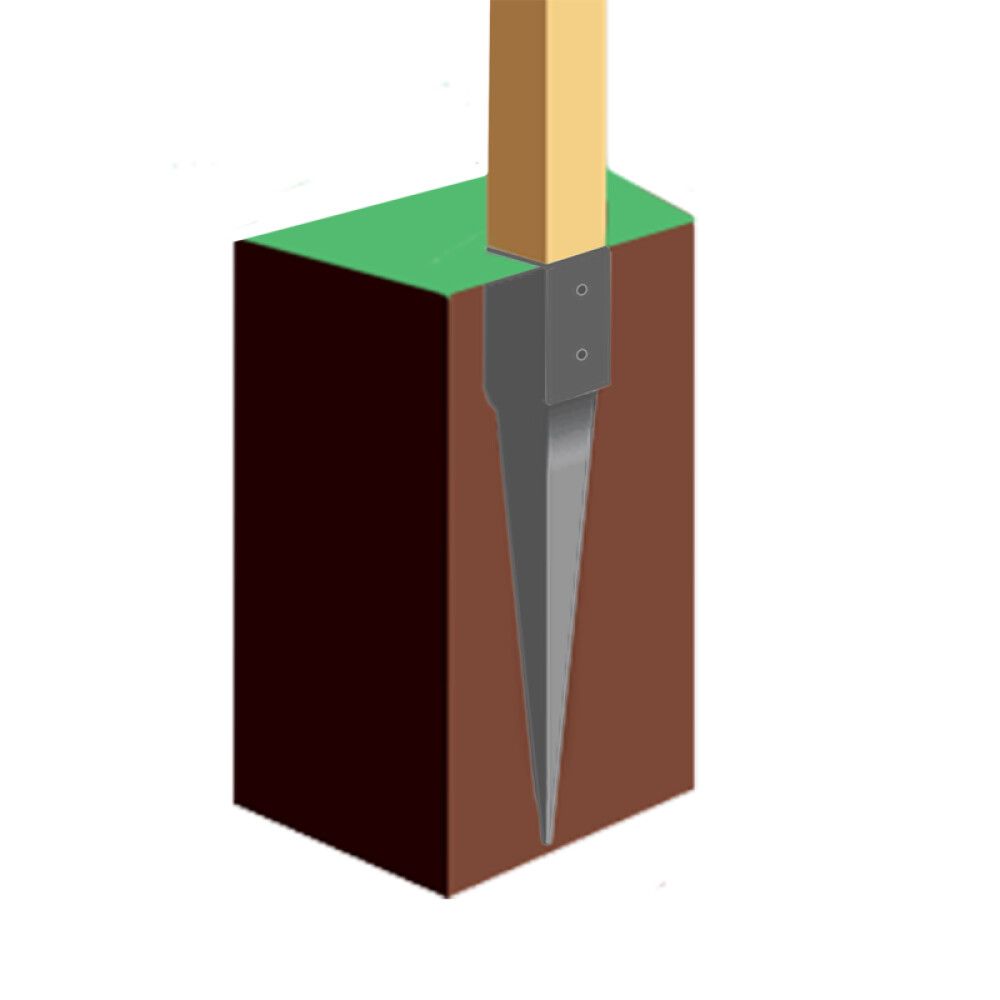 Postijalg Hortus  71 x 71 x 750 mm