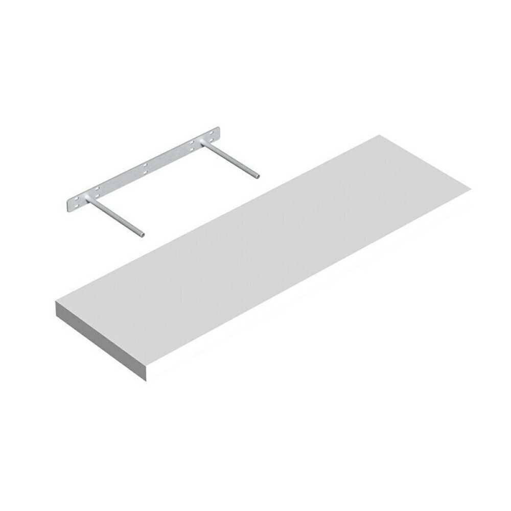 Seinariiul Regalux XL4 valge 80 x 24 x 3,8 cm