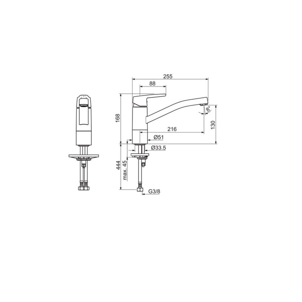 Köögisegisti Oras Saga 3930F